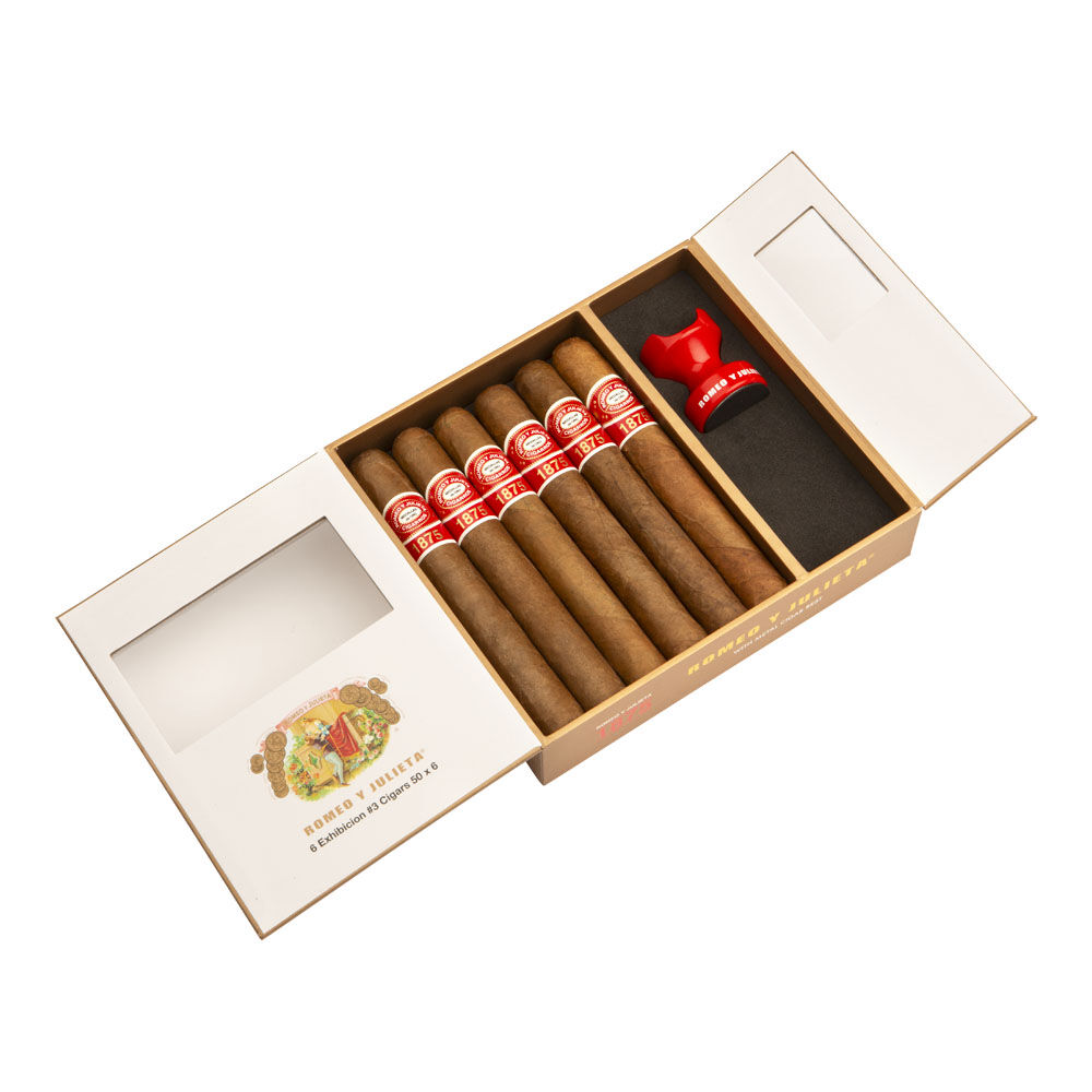 Cigar Samplers - 6ct Romeo Sampler + Cigar Rest